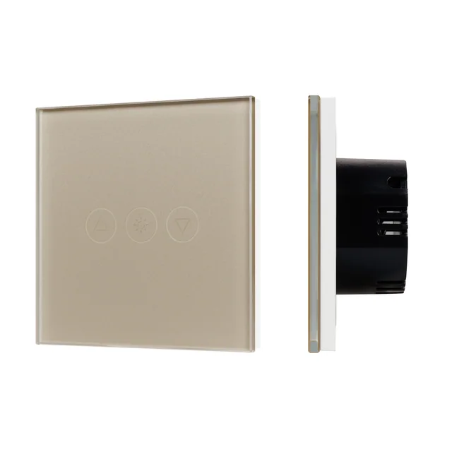 Светорегулятор сенсорный с Zigbee управлением SWT-OMALI-SD3-ZB-GD (250V, 500W) (Arlight, Стекло), артикул 050064