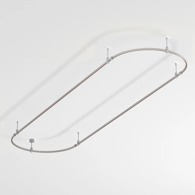 Основание ART-APRIORI-OVAL-ROD-200-3000x1000 (TN) (Arlight, IP20 Металл, 3 года), артикул 050196