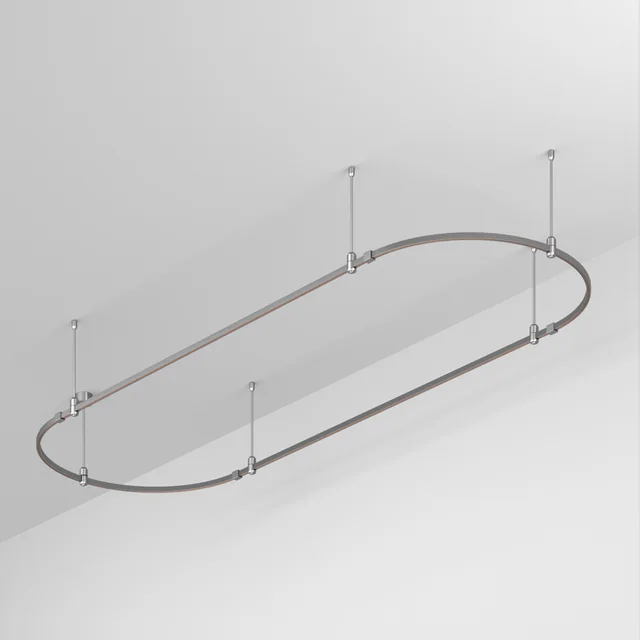 Основание ART-APRIORI-OVAL-ROD-400-3000x1000 (TN) (Arlight, IP20 Металл, 3 года), артикул 050197