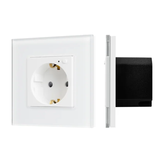Розетка электрическая с Zigbee управлением SCT-OMALI-EUZB1-PL-WH (240V, 16A, Zigbee) (Arlight, -), артикул 050215