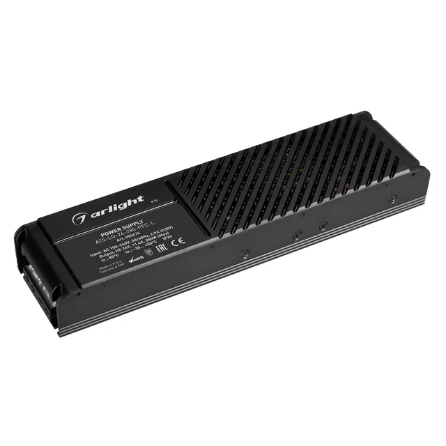 Блок питания ATS-LG-24-280-PFC-L (24V, 11.6A, 280W) (Arlight, IP20 Сетка, 5 лет), артикул 050474
