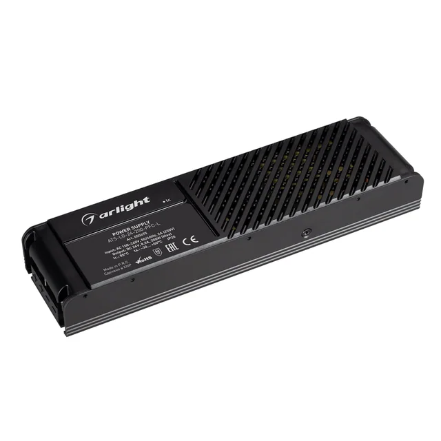 Блок питания ATS-LG-24-200-PFC-L (24V, 8.3A, 200W) (Arlight, IP20 Сетка, 5 лет), артикул 050475