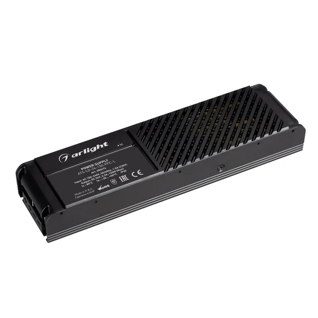Блок питания ATS-LG-24-150-PFC-L (24V, 6.2A, 150W) (Arlight, IP20 Сетка, 5 лет), артикул 050476