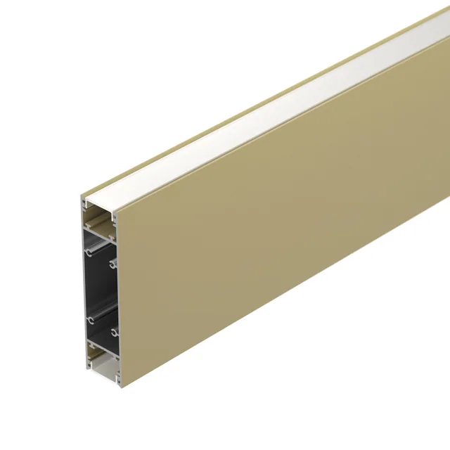 Профиль SL-LINE-25100-DUAL-2500 GOLD CHAMPAGNE  (Arlight, Алюминий), артикул 050503