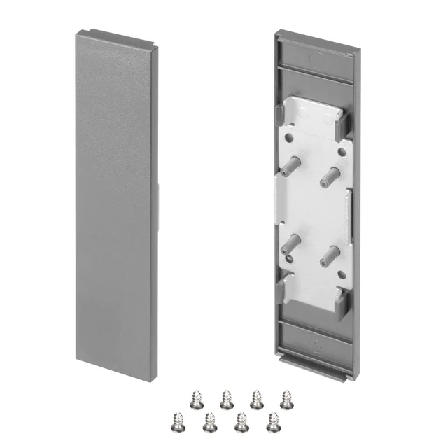 Заглушка SL-LINE-25100-DUAL SILVER глухая (Arlight, Пластик), артикул 050522