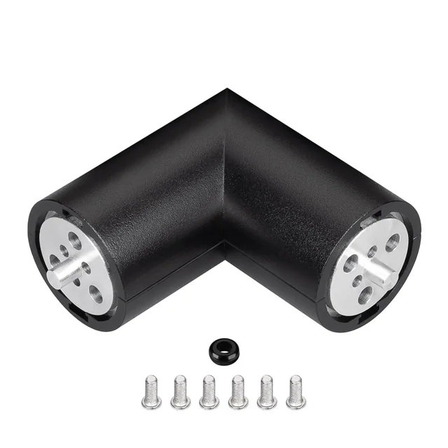 Соединитель профиля ROUND-D36-360-90 BLACK (Arlight, Алюминий), артикул 050543