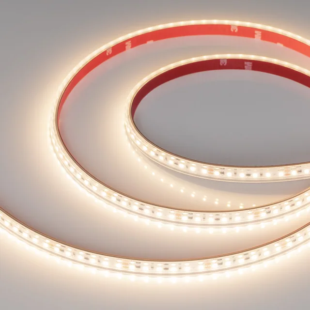 Лента герметичная IC-PS-A120-10mm 24V Warm3000 (9.6 W/m, IP67, 2835, 10m) (Arlight, стабилизированная), артикул 050633