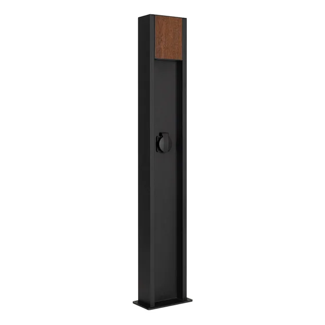 Светильник LGD-SEKVOYA-BOLL-SOCKET-H900-11W Warm3000 (BK, 120 deg, 230V) (Arlight, IP54 Металл, 3 года), артикул 050734