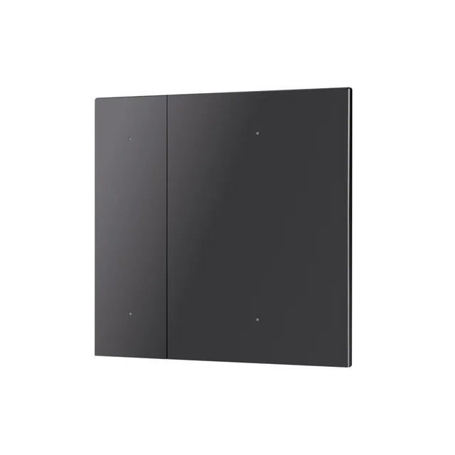 INTELLIGENT ARLIGHT Накладка панели KNX-23-2G-SUF Dark Grey (Backlight) (IARL, IP20 Металл, 2 года), артикул 051098