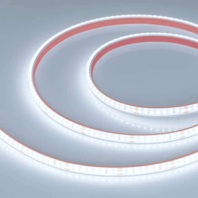 Лента герметичная DOT-PFS-X160-10mm 24V White6000 (12 W/m, IP68, 5m) (Arlight, 5 лет), артикул 051592