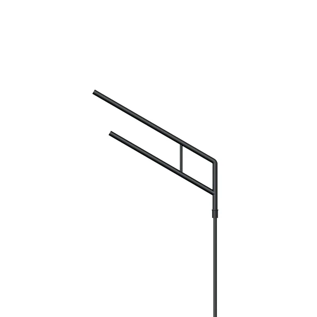 Кронштейн OXOR-SG2-1300x108-L1500 BLACK (Arlight, Сталь), артикул 051651