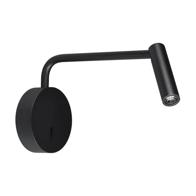 Светильник SP-VERDI-LONG-WALL-3W Warm3000 (BK, 20 deg, 230V) (Arlight, IP20 Металл, 3 года), артикул 051667