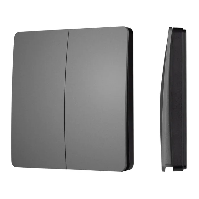 INTELLIGENT ARLIGHT Кнопочная панель KINETIC-801-22-2G-WP-SUF Grey (No battery, IP67, 433Mhz) (IARL, IP67 Пластик, 3 года), артикул 051679