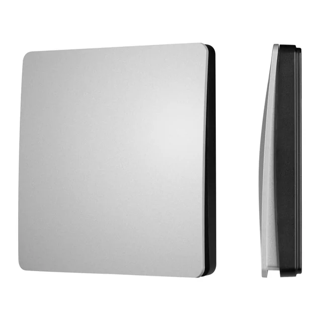 INTELLIGENT ARLIGHT Кнопочная панель KINETIC-801-22-1G-WP-SUF Silver (No battery, IP67, 433Mhz) (IARL, IP67 Пластик, 3 года), артикул 051681