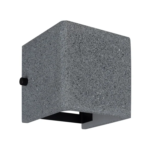 Светильник LGD-PERAN-WALL-S120x120-6W Warm3000 (BK, 0-80 deg, 230V) (Arlight, IP65 Бетон, 3 года), артикул 051748