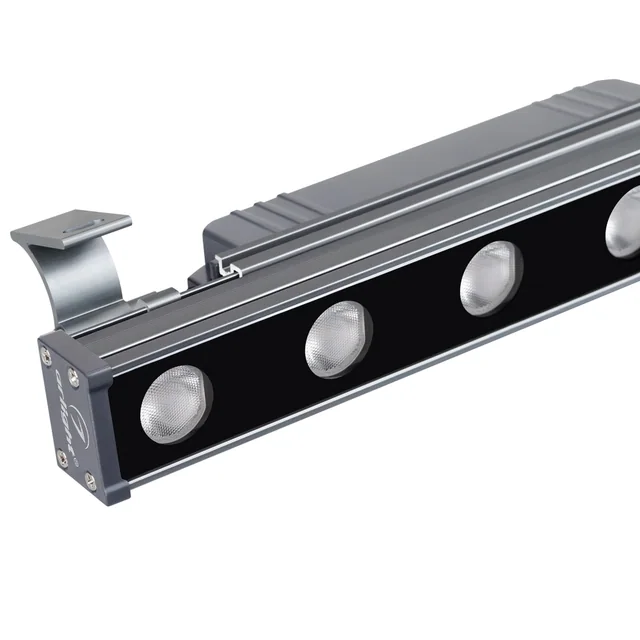 Линейный прожектор AR-LINE-300-6W Warm2700 (GR, 30 deg, 230V) (Arlight, IP65 Металл, 3 года), артикул 051766