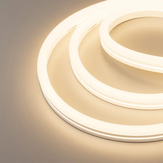 Лента герметичная MOONLIGHT-SIDE-X336-12x24mm 230V Warm3000 (11 W/m, IP65, 50m, wire x1) (Arlight, Грибовидная форма), артикул 051904
