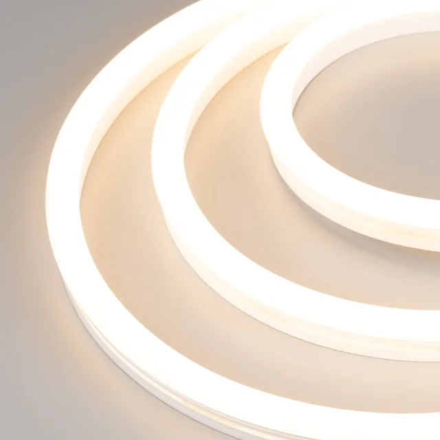 Лента герметичная WAVE-SIDE-A120-12x25mm 230V Warm3000 (12 W/m, IP67, 50m, wire x2) (Arlight, Грибовидная форма), артикул 051933