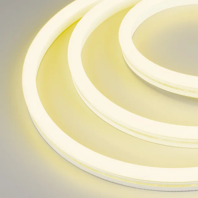 Лента герметичная WAVE-SIDE-A120-12x25mm 230V Yellow (12 W/m, IP67, 50m, wire x2) (Arlight, Грибовидная форма), артикул 051937