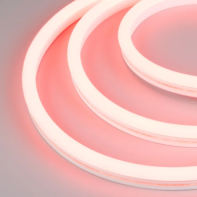 Лента герметичная WAVE-SIDE-A120-12x25mm 230V Red (12 W/m, IP67, 50m, wire x2) (Arlight, Грибовидная форма), артикул 051942