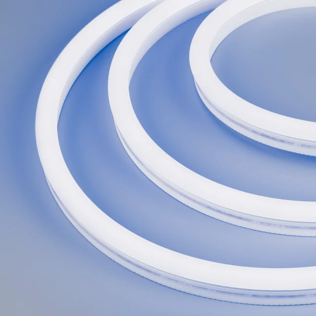 Лента герметичная WAVE-SIDE-A120-12x25mm 230V Blue (12 W/m, IP67, 50m, wire x2) (Arlight, Грибовидная форма), артикул 051946