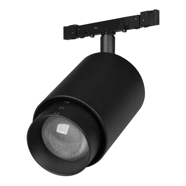 Светильник MAG-MICROCOSM-SPOT-ZOOM-R59-12W Day4000 (BK, 20-60 deg, 24V) (Arlight, IP20 Металл, 5 лет), артикул 052085
