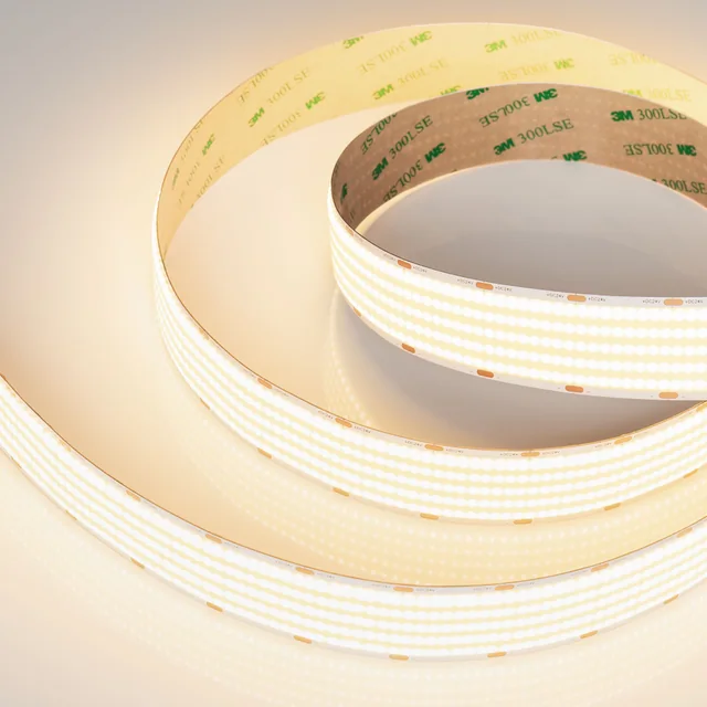 Лента COB-X1600-30mm 24V Warm3000 (40 W/m, IP20, 5m) (Arlight, CRI>90), артикул 052223