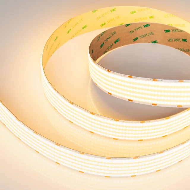 Лента COB-X1600-30mm 24V Warm2700 (40 W/m, IP20, 5m) (Arlight, CRI>90), артикул 052224