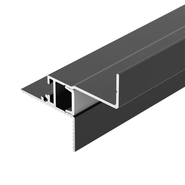 Профиль CEIL-S12-SHADOW-20-SIDE-3000 ANOD BLACK (Arlight, Алюминий), артикул 052226