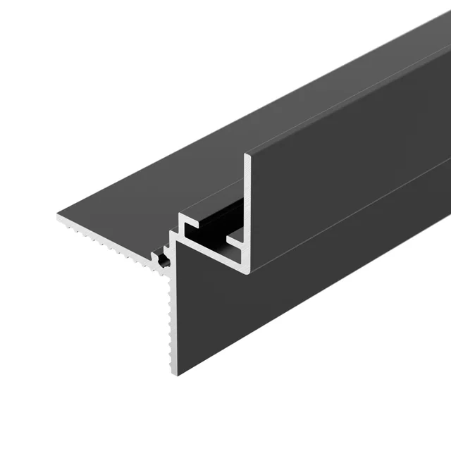 Профиль CEIL-SHADOW-12-3000 ANOD BLACK (Arlight, Алюминий), артикул 052228