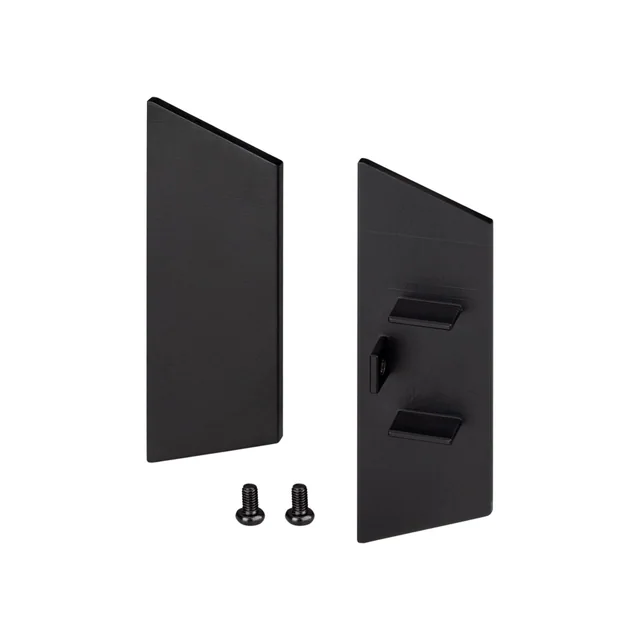 Заглушка WALL-2575 BLACK глухая (Arlight, Металл), артикул 052361