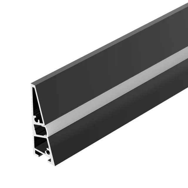 Профиль PLINTUS-H40-2000 BLACK (Arlight, Алюминий), артикул 052398