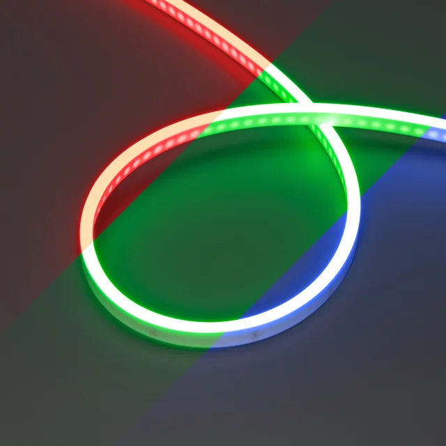 Лента герметичная WAVE-SIDE-PU-H120-06x12mm 24V RGB (8 W/m, IP68, 3m, wire x1) (Arlight, Вывод прямой, 3 года), артикул 052593