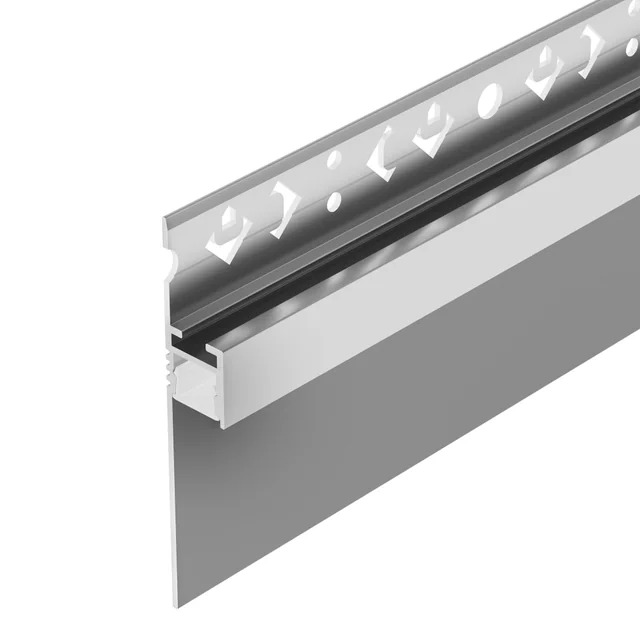 Профиль ARH-PLINTUS-50-FANTOM-3000 ANOD (Arlight, Алюминий), артикул 052662