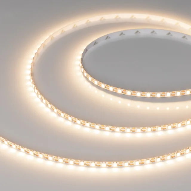 Лента FC-A120-5mm 24V Warm3000-CX1 (10 W/m, IP20, 5m) (Arlight, резка 1 светодиод), артикул 052781