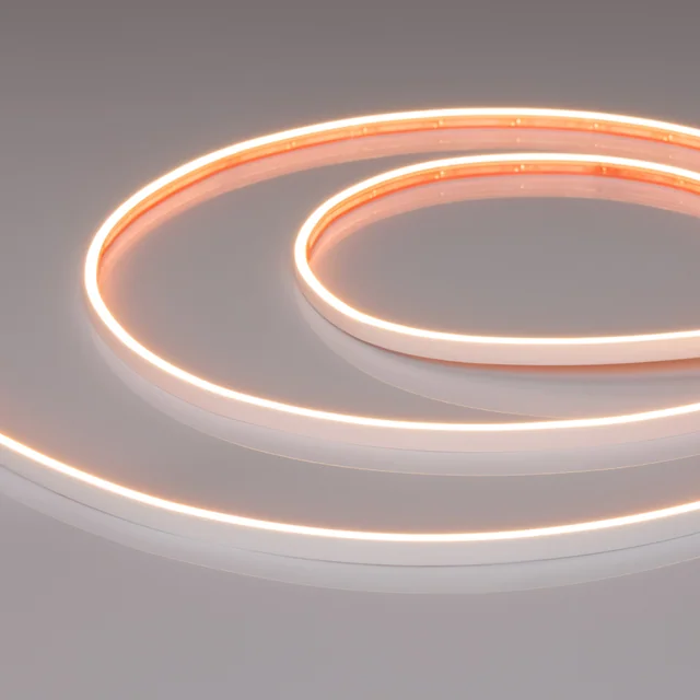 Лента герметичная VELA-M240-2.5x6mm 24V Warm2700 (5 W/m, IP65, 5m) (Arlight, узкая), артикул 053269