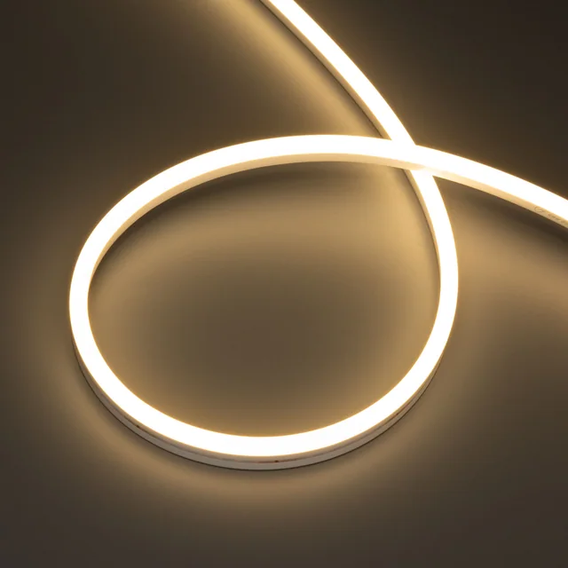 Лента герметичная HALO-SIDE-A160-06x13mm 24V Warm3000 (10 W/m, IP67, 5m, wire x1) (Arlight, Силикон, 3 года), артикул 053366