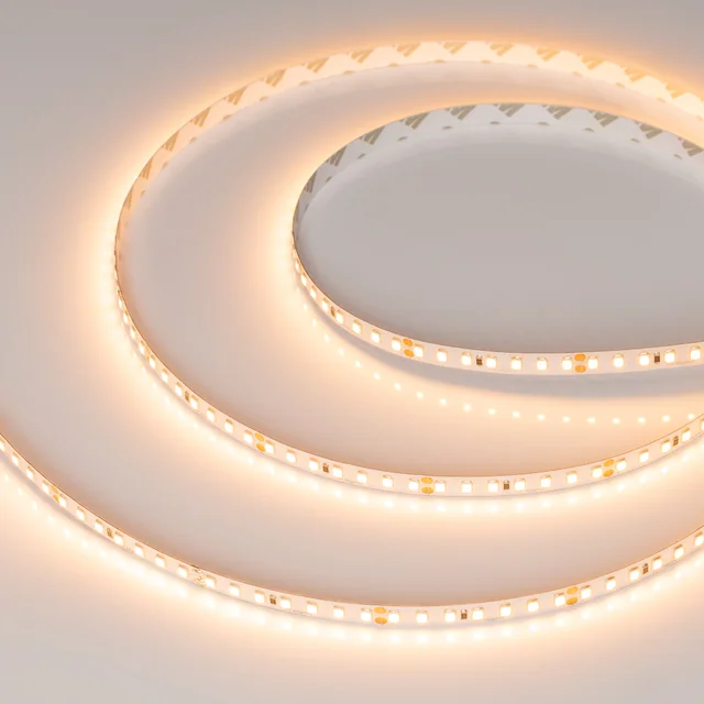 Лента UL-A140-8mm 24V Warm2400 (5 W/m, IP20, 5m) (Arlight, 7 лет), артикул 053452