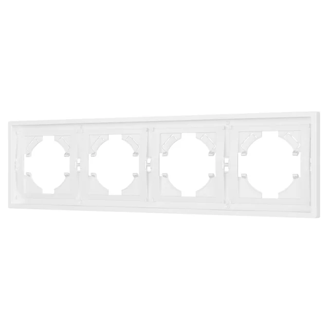 Рамка пластиковая FRM-TENDO-PL-4-WH (Arlight, Белый), артикул 053847