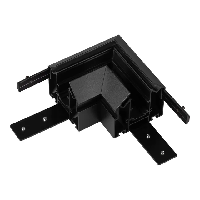 Коннектор угловой MAG-ORIENT-CON-2653-STR-G-L90 (BK) (Arlight, Металл), артикул 054168(1)