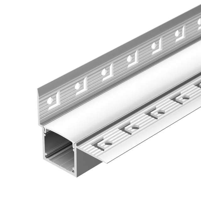 Профиль FANTOM-W20-H20-EDGE-2000 ANOD (Arlight, Алюминий), артикул 054184