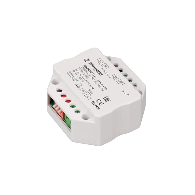 INTELLIGENT ARLIGHT Конвертер SMART-RF-101-82-PD-IN  (230V, 2.4G) (IARL, IP20 Пластик, 5 лет), артикул 054189