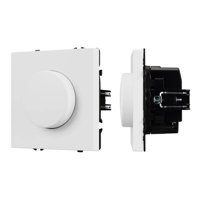 ARL NOBE Светорегулятор задний фронт TRIAC белый кварц софт-тач SWT-DLR-SFPL-WH (250V, 300W) (Arlight, Белый кварц), артикул 054324(2)