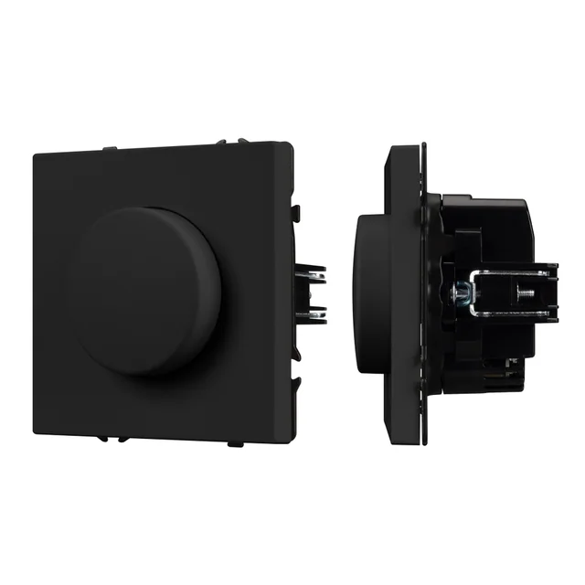 Механизм светорегулятора SWT-NOBE-DLR-SFPL-BK (250V, 300W) (Arlight, Черный оникс), артикул 054325(1)