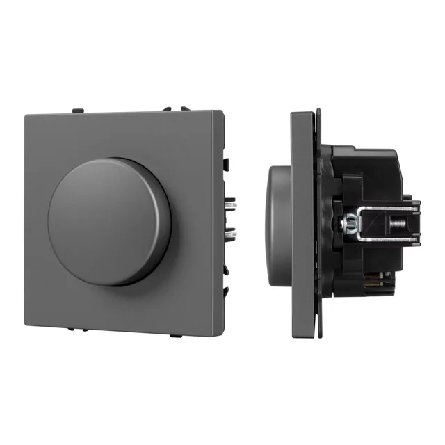 Механизм светорегулятора SWT-NOBE-DLR-SFPL-GR (250V, 300W) (Arlight, Серый базальт), артикул 054327(1)