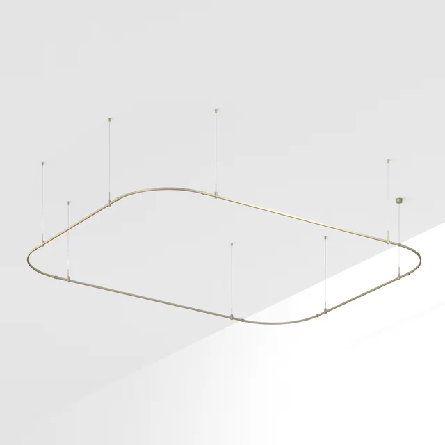 Основание ART-APRIORI-RECTANGLE-SOFT-HANG-4500x3500 (OG) (Arlight, IP20 Металл, 3 года), артикул 054418