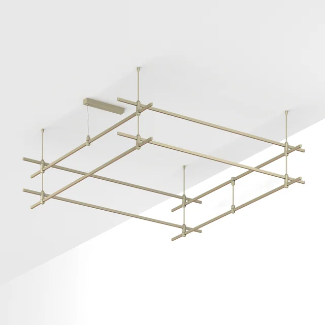 Основание ART-APRIORI-QUADRAT-2-ROD-400-2000x2000 (OG) (Arlight, IP20 Металл, 3 года), артикул 054422