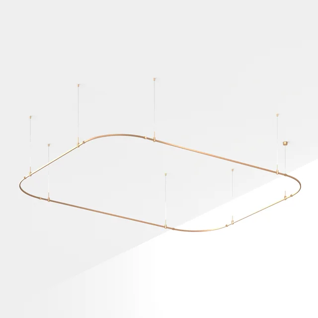 Основание ART-APRIORI-RECTANGLE-SOFT-HANG-4500x3500 (GD) (Arlight, IP20 Металл, 3 года), артикул 054515