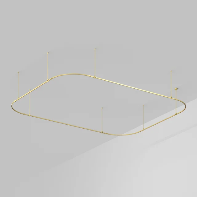 Основание ART-APRIORI-RECTANGLE-SOFT-ROD-800-4500x3500 (GD) (Arlight, IP20 Металл, 3 года), артикул 054517