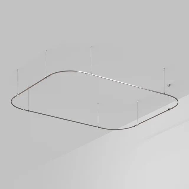 Основание ART-APRIORI-RECTANGLE-SOFT-ROD-800-4500x3500 (TN) (Arlight, IP20 Металл, 3 года), артикул 054518